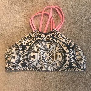 Halter bikini top